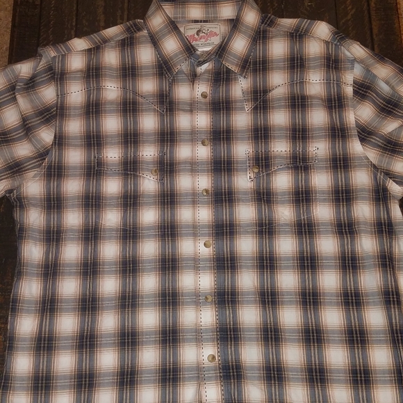 Wrangler Button Down Shirt XL - Picture 1 of 4